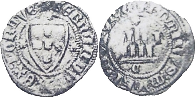 Tipo 11. Medio Tornés de Escudo y Castillo - Imagen 8