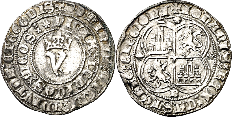 Tipo 11. Real de plata con letra Y coronada - Imagen 2