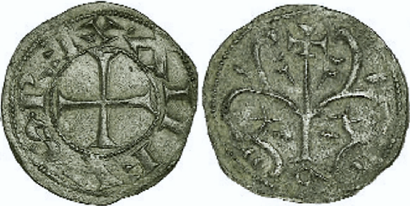 Tipo 114. Dinero de la Cruz de Aínsa y del Árbol de Sobrarbe - Imagen 12