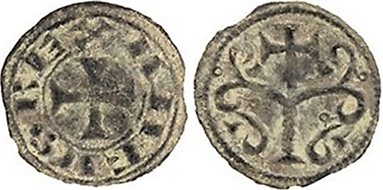 Tipo 115. Meaja de la Cruz de Aínsa y del Árbol de Sobrarbe - Imagen 1