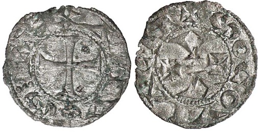 Tipo 12. Dinero conyugal de “Anvos” con dos “V” espaldadas - Imagen 3