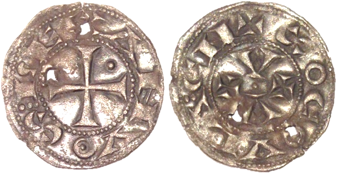 Tipo 12. Dinero conyugal de “Anvos” con dos “V” espaldadas - Imagen 5