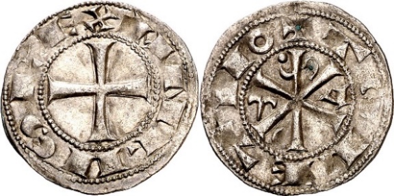 Tipo 12. Dinero de Crismón del taller de Toledo con lema “Toletvo” - Imagen 17