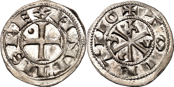 Tipo 12. Dinero de Crismón del taller de Toledo con lema “Toletvo” - Imagen 22