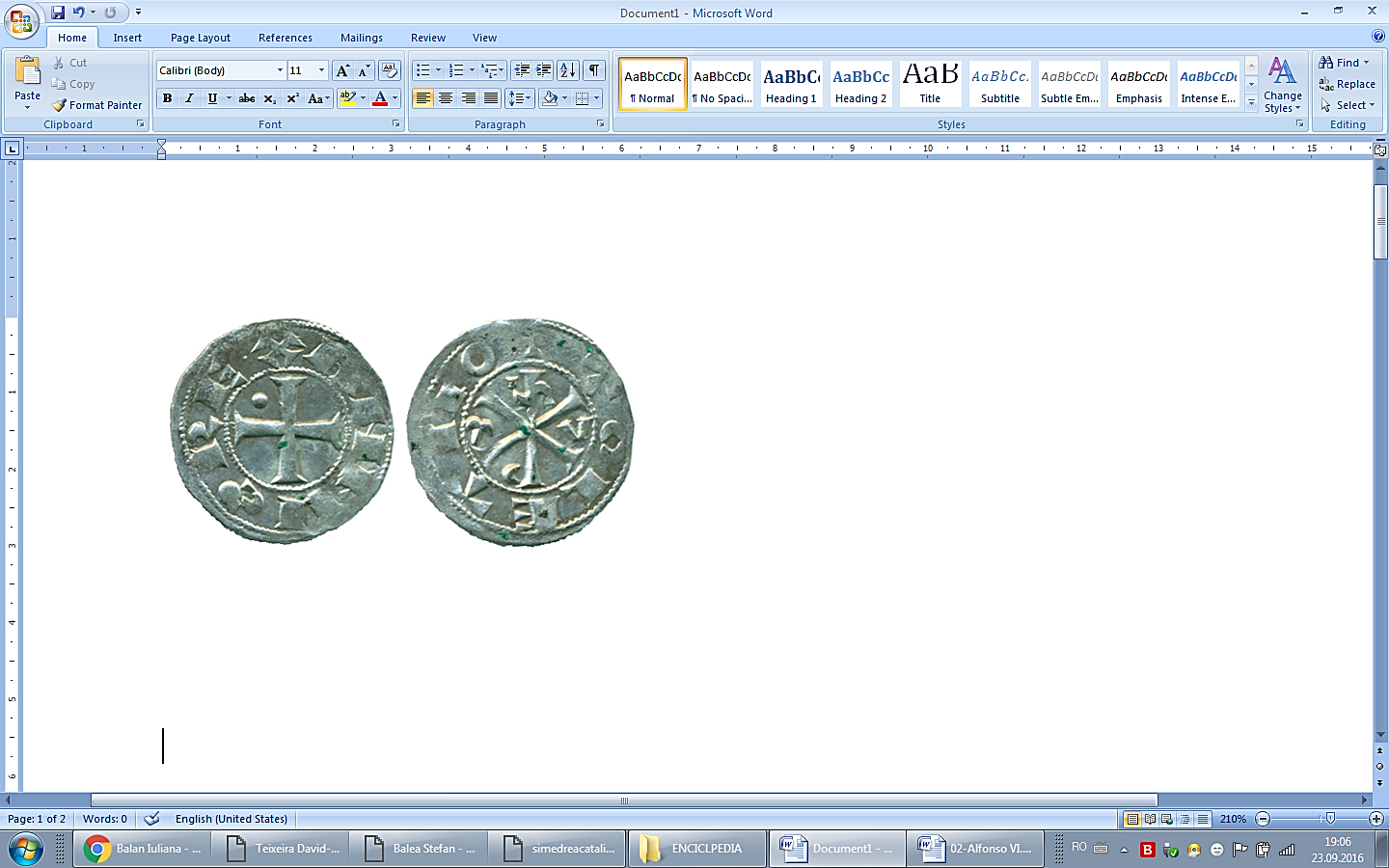 Tipo 12. Dinero de Crismón del taller de Toledo con lema “Toletvo” - Imagen 29