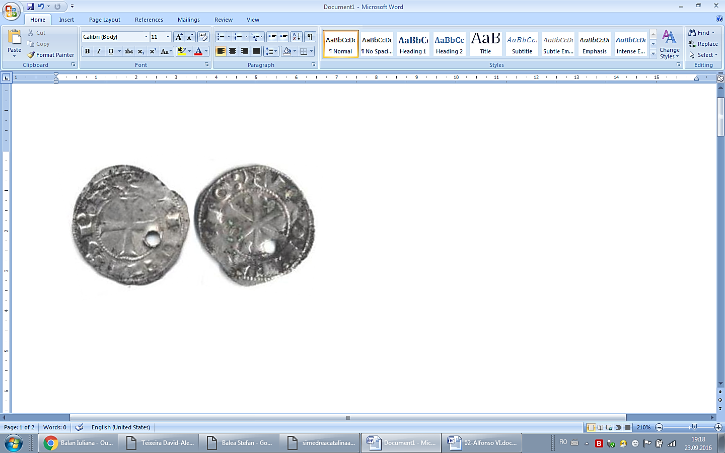 Tipo 12. Dinero de Crismón del taller de Toledo con lema “Toletvo” - Imagen 35