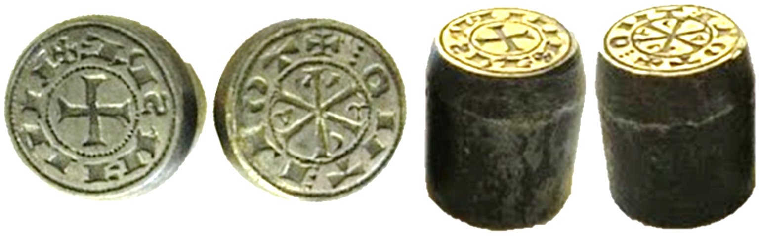 Tipo 12. Dinero de Crismón del taller de Toledo con lema “Toletvo” - Imagen 36