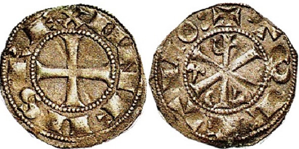 Tipo 12. Dinero de Crismón del taller de Toledo con lema “Toletvo” - Imagen 6