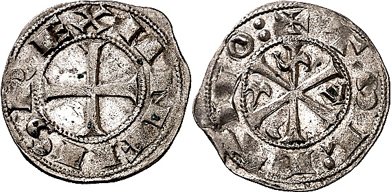 Tipo 12. Dinero de Crismón del taller de Toledo con lema “Toletvo” - Imagen 9