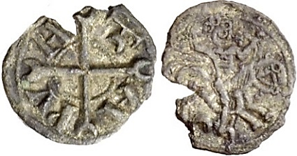 Tipo 12. Meaja del Jinete Pacificador con lema “TAPVA” - Imagen 1