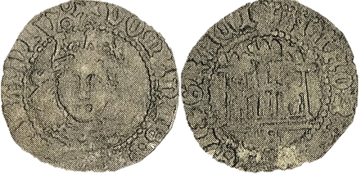 Tipo 12. Medio Quarto de busto de rey de frente - Imagen 19