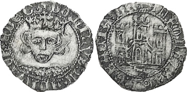 Tipo 12. Medio Quarto de busto de rey de frente - Imagen 29