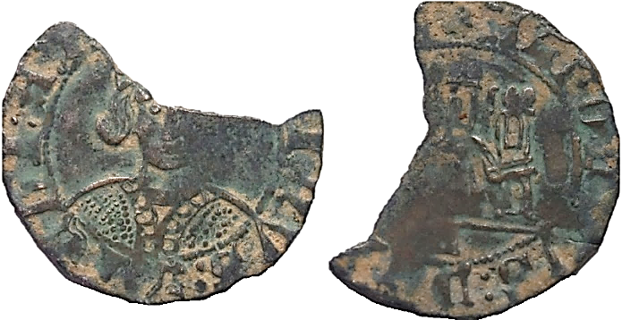 Tipo 12. Medio Quarto de busto de rey de frente - Imagen 5