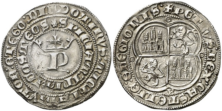 Tipo 12. Real de Anagrama del rey Pedro - Imagen 10