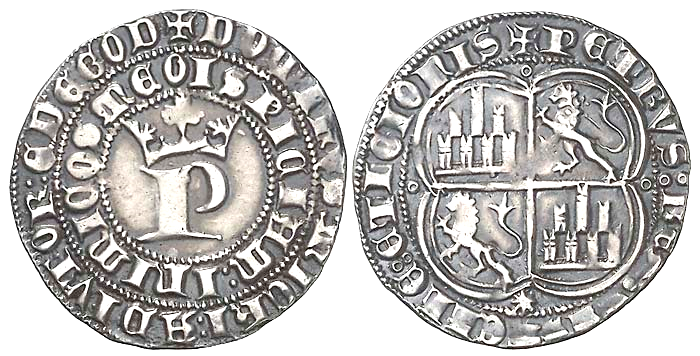 Tipo 12. Real de Anagrama del rey Pedro - Imagen 101