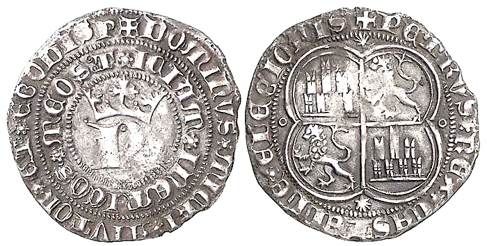 Tipo 12. Real de Anagrama del rey Pedro - Imagen 107