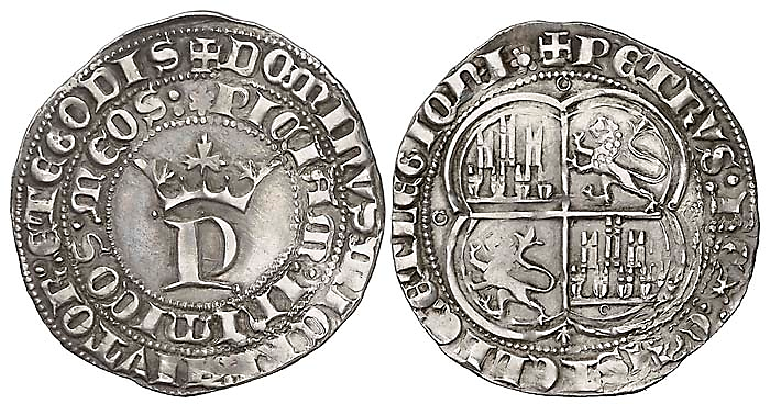 Tipo 12. Real de Anagrama del rey Pedro - Imagen 109