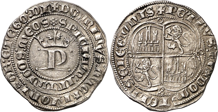 Tipo 12. Real de Anagrama del rey Pedro - Imagen 11