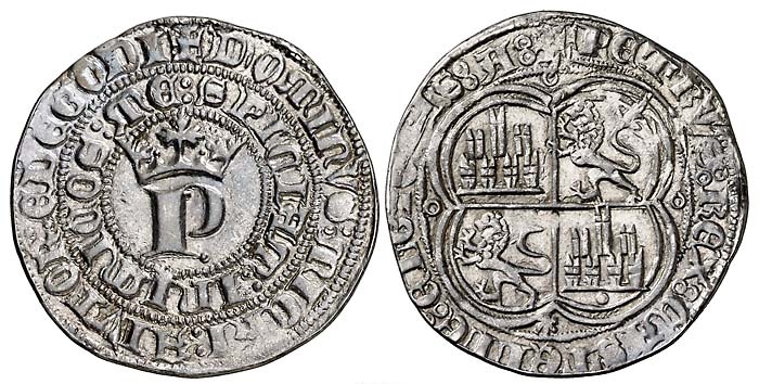 Tipo 12. Real de Anagrama del rey Pedro - Imagen 111