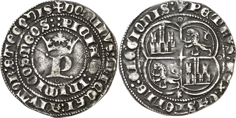 Tipo 12. Real de Anagrama del rey Pedro - Imagen 116