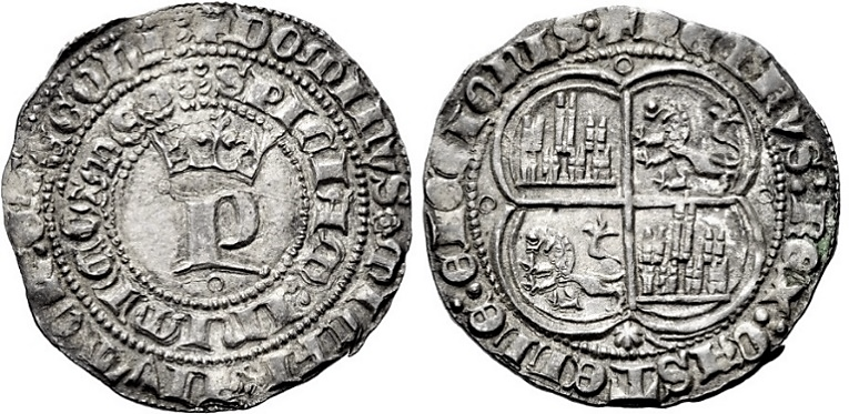 Tipo 12. Real de Anagrama del rey Pedro - Imagen 118