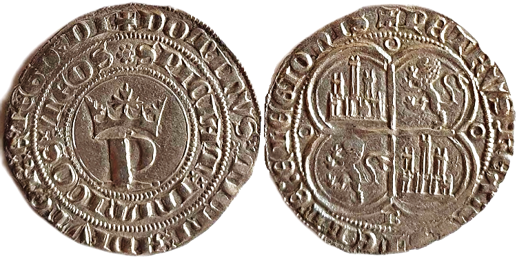 Tipo 12. Real de Anagrama del rey Pedro - Imagen 12