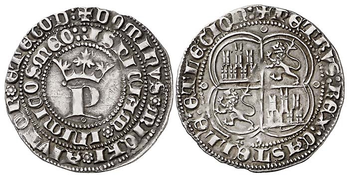 Tipo 12. Real de Anagrama del rey Pedro - Imagen 120