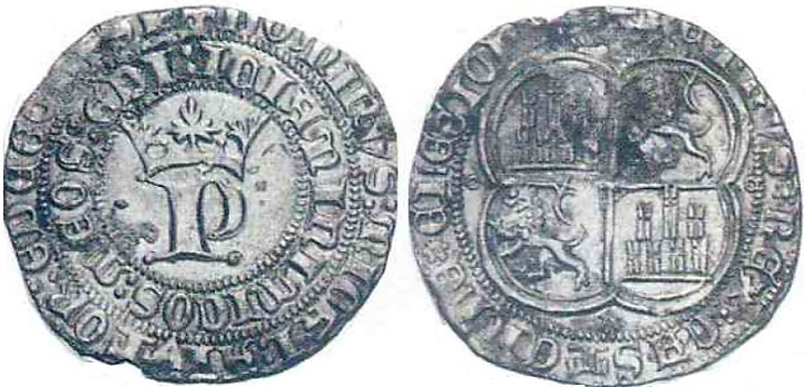 Tipo 12. Real de Anagrama del rey Pedro - Imagen 121