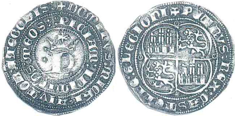 Tipo 12. Real de Anagrama del rey Pedro - Imagen 122