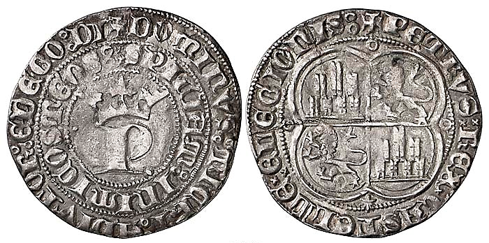 Tipo 12. Real de Anagrama del rey Pedro - Imagen 125