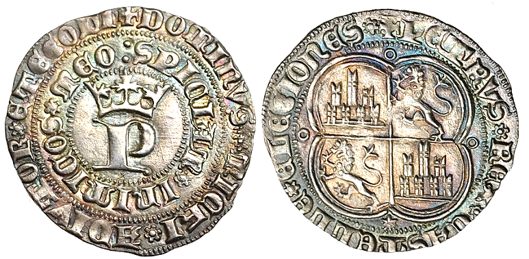 Tipo 12. Real de Anagrama del rey Pedro - Imagen 128