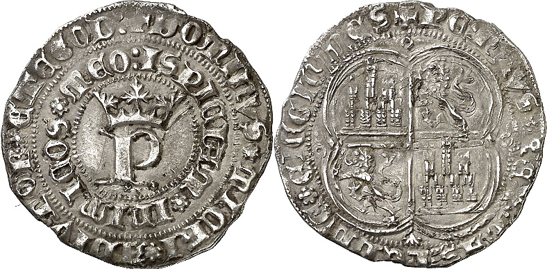 Tipo 12. Real de Anagrama del rey Pedro - Imagen 129