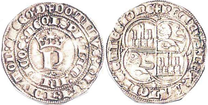 Tipo 12. Real de Anagrama del rey Pedro - Imagen 131