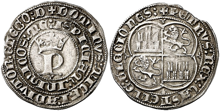 Tipo 12. Real de Anagrama del rey Pedro - Imagen 132