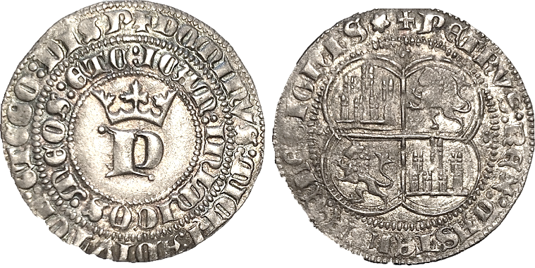 Tipo 12. Real de Anagrama del rey Pedro - Imagen 135