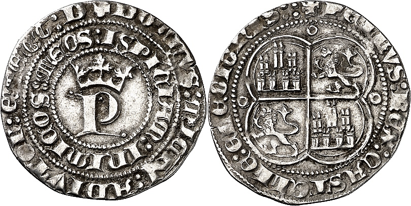 Tipo 12. Real de Anagrama del rey Pedro - Imagen 140