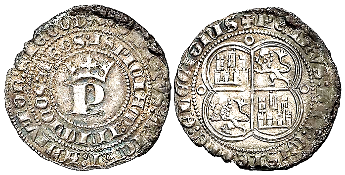Tipo 12. Real de Anagrama del rey Pedro - Imagen 141