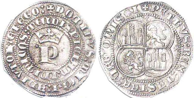 Tipo 12. Real de Anagrama del rey Pedro - Imagen 142