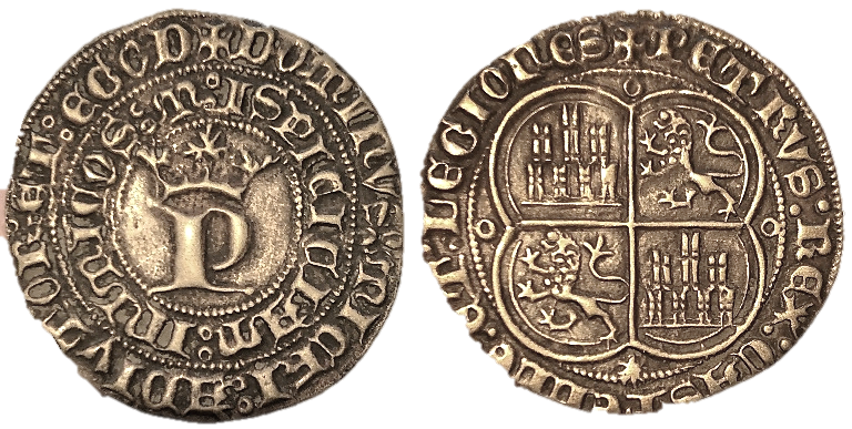 Tipo 12. Real de Anagrama del rey Pedro - Imagen 145