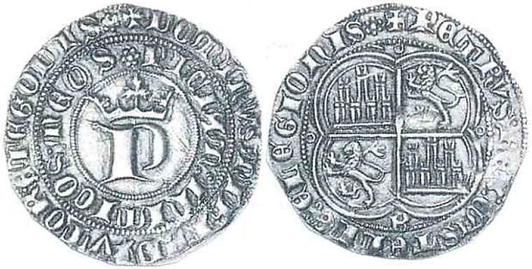 Tipo 12. Real de Anagrama del rey Pedro - Imagen 2