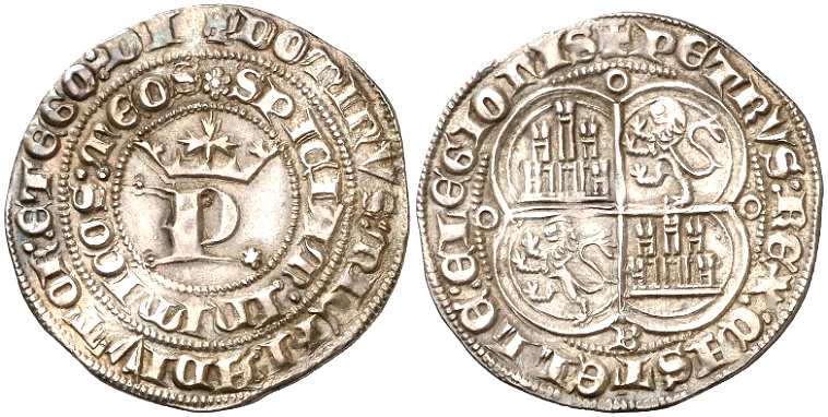 Tipo 12. Real de Anagrama del rey Pedro - Imagen 21