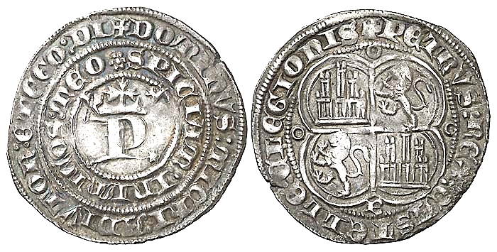 Tipo 12. Real de Anagrama del rey Pedro - Imagen 24