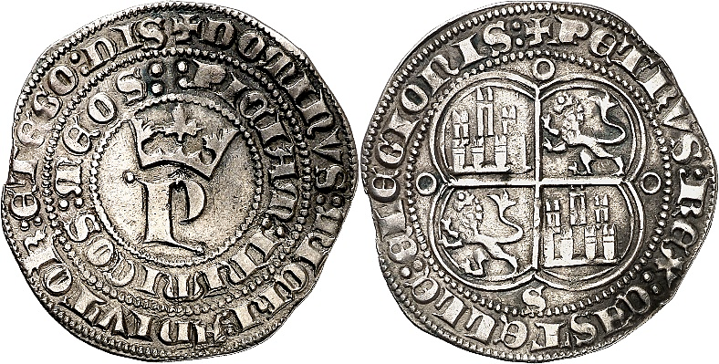 Tipo 12. Real de Anagrama del rey Pedro - Imagen 36