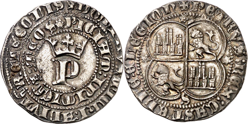 Tipo 12. Real de Anagrama del rey Pedro - Imagen 40