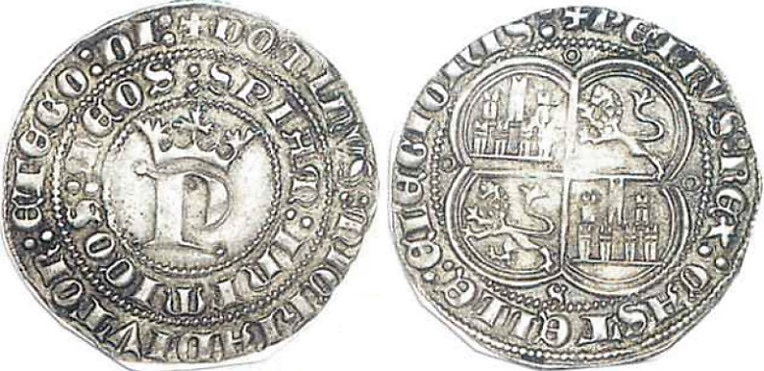 Tipo 12. Real de Anagrama del rey Pedro - Imagen 43