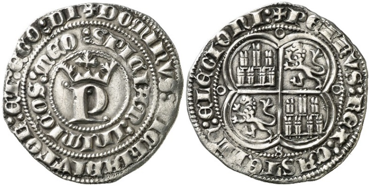 Tipo 12. Real de Anagrama del rey Pedro - Imagen 53