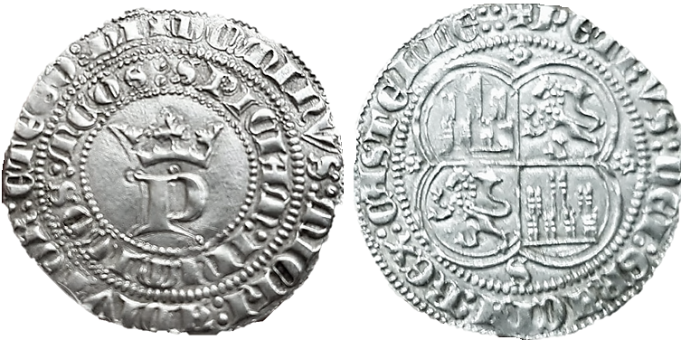 Tipo 12. Real de Anagrama del rey Pedro - Imagen 68