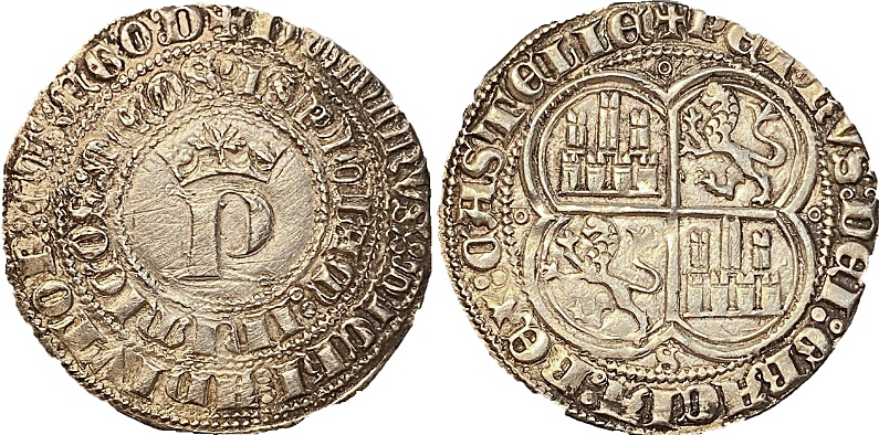 Tipo 12. Real de Anagrama del rey Pedro - Imagen 73