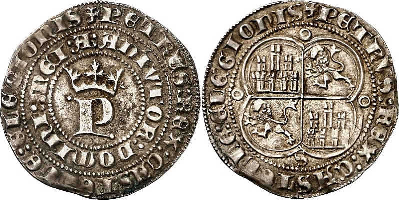 Tipo 12. Real de Anagrama del rey Pedro - Imagen 77