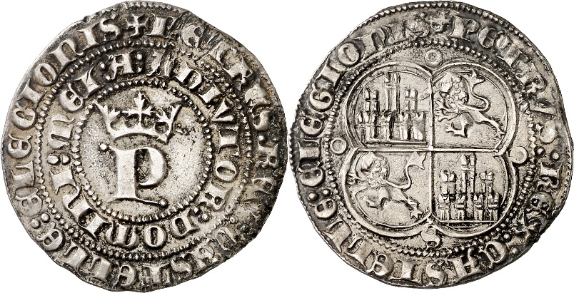 Tipo 12. Real de Anagrama del rey Pedro - Imagen 78